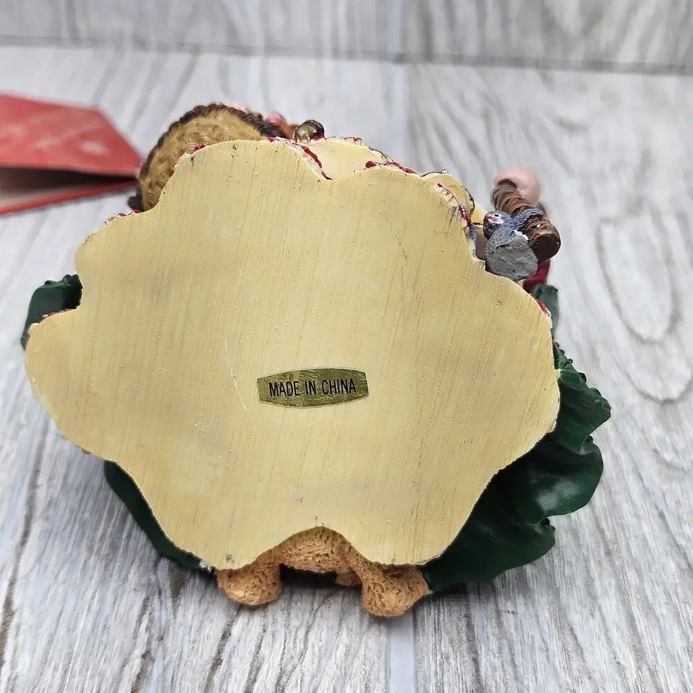 Christopher Radko‎ Woodland Winds Nana Leaf Ornament Figurine Box Tag Christmas